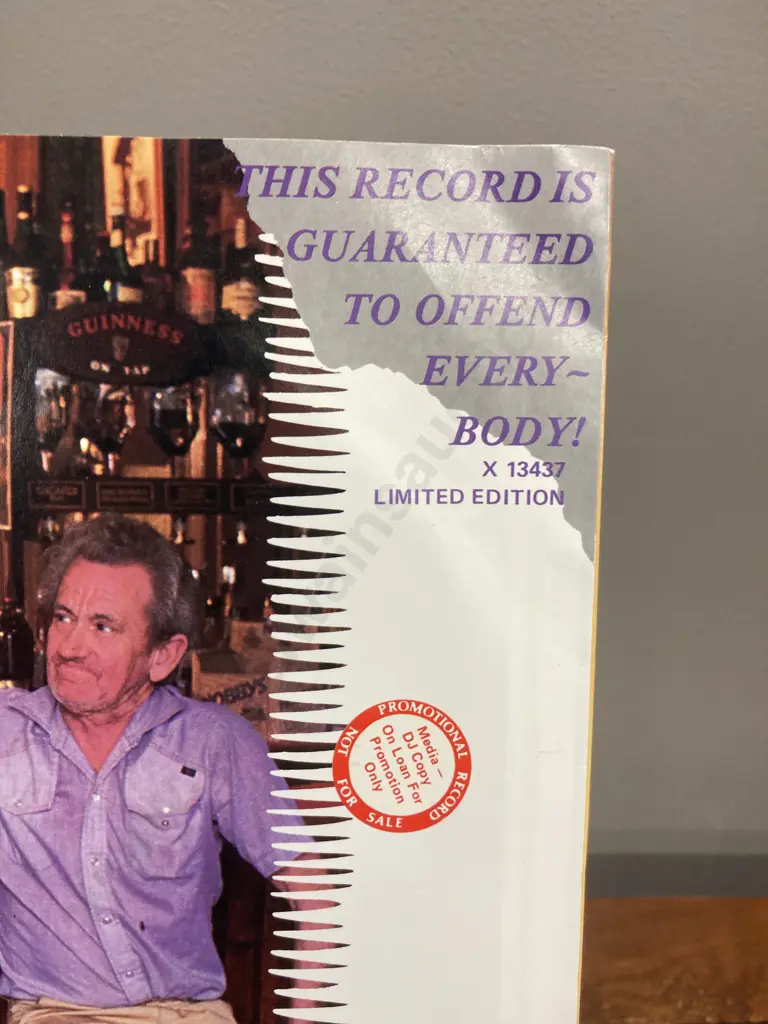 Rare Austen Tayshus Phantom Shuffle / Australiana Limited Edition Promotional 12" Vinyl Record, 45 RPM, X13437 Image 1++